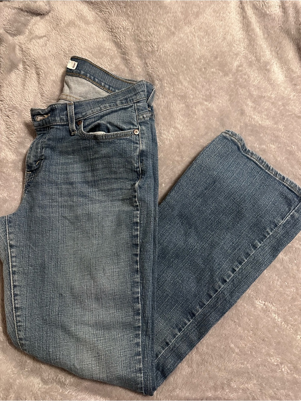 Levi’s Curvy Bootcut 529 Mid Wash Blue Jeans - Size 12